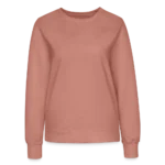 Frauen Sweatshirt AWDis Just Hoods Vorderansicht mit Rundhalsausschnitt