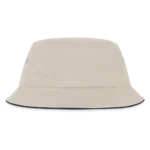 Kinder Bucket Hat von Myrtle Beach Frontansicht mit Krempe und Ziernähten