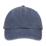 Beechfield Relaxed Vintage Cap Frontansicht mit hohem 5-Panel-Crown und individuellem Druckbereich