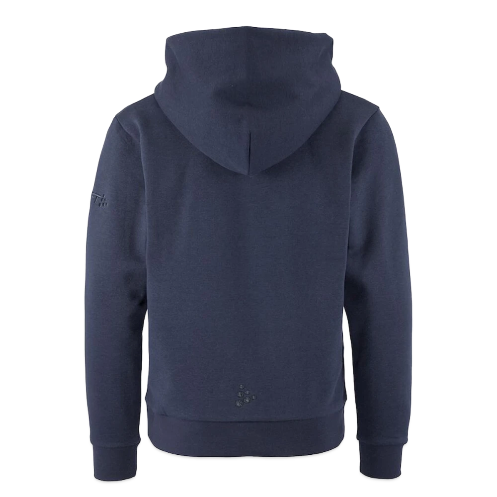 Rückansicht des Kinder Hoodies mit grosser Druckfläche
