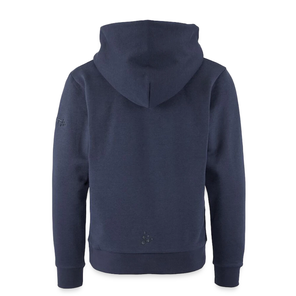 Teenager Hoodie Rückansicht mit Kapuze, freie Druckfläche