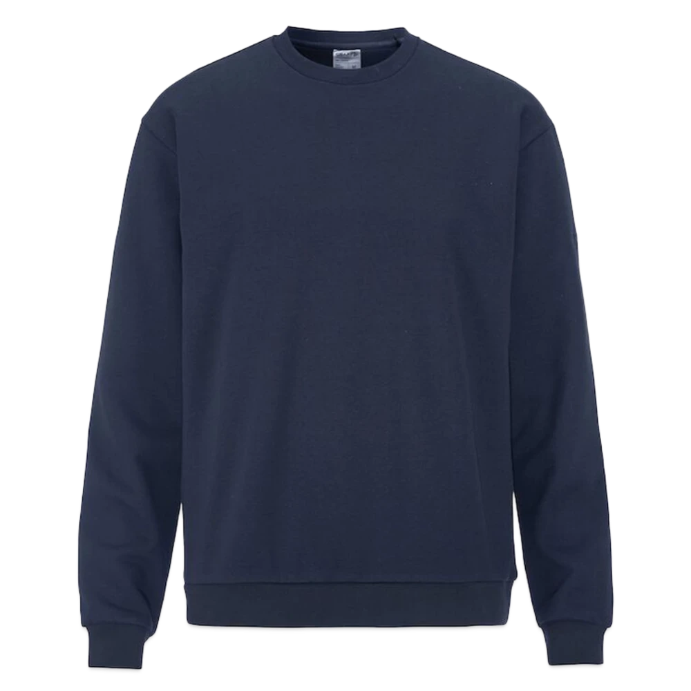 CRAFT Community 2.0 Sweatshirt Frontansicht mit Rundhals und Rippbündchen