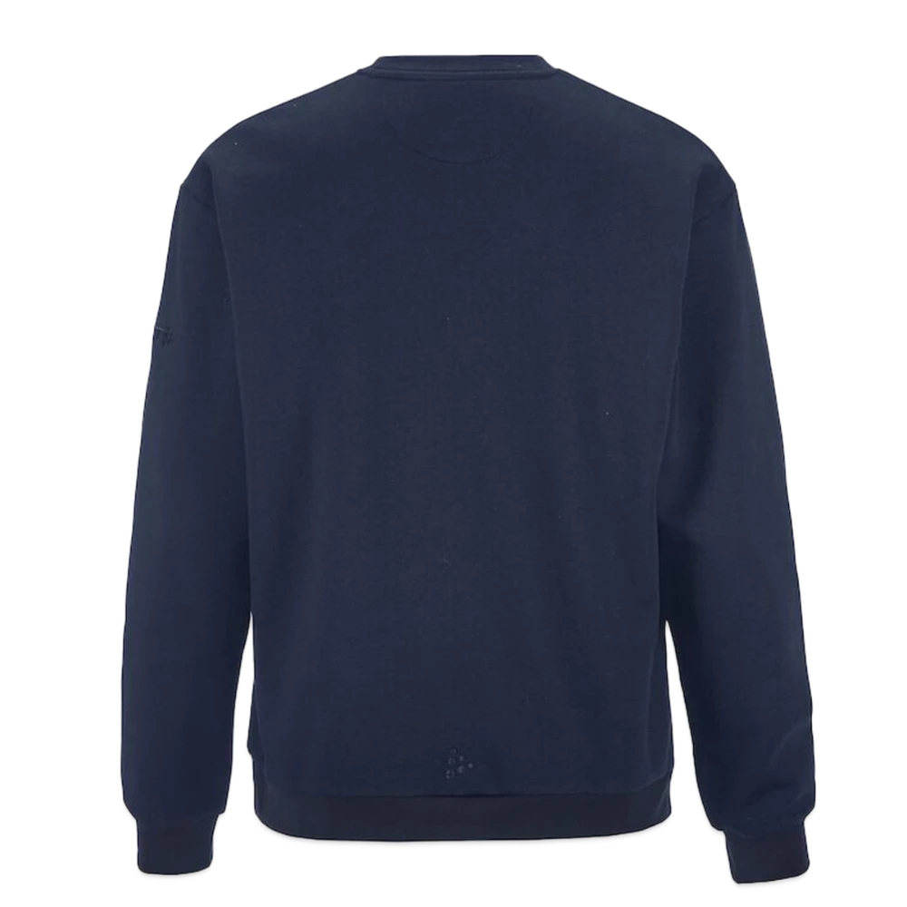 Rückseite des CRAFT Community 2.0 Sweatshirts mit glatter Druckfläche
