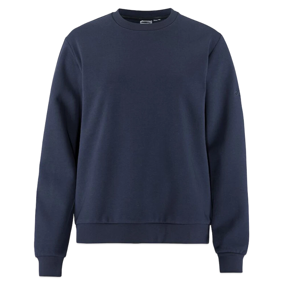 CRAFT Community 2.0 Frauen Sweatshirt Vorderansicht mit Rundhals und Rippstrick-Bündchen