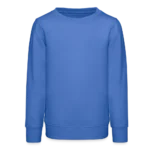 Teenager Organic Sweatshirt Mini Changer Vorderansicht mit Rundhalsausschnitt und Rippstrick-Bündchen