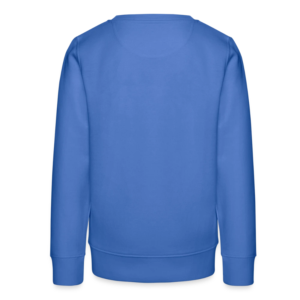 Rückansicht des Stanley/Stella Sweatshirts mit halbmondförmigem Nackeneinsatz