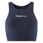 CRAFT Rush 2.0 Crop Top für Frauen, Vorderansicht mit verkürzter Passform