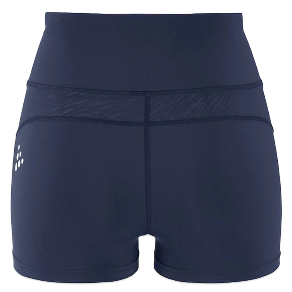 Rückansicht der Rush 2.0 Hotpants mit clean geschnittenem Saum