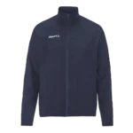 CRAFT Rush 2.0 Trainingsjacke Frontansicht mit Reissverschluss und Seitentaschen