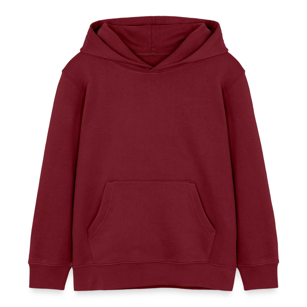 Kinder Hoodie Mini Cruiser von Stanley/Stella Vorderansicht mit Kängurutasche