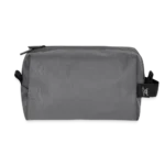 Recycelte Kulturtasche von Halfar in rechteckiger Form mit Reissverschluss und Handgriff — Vorderansicht