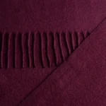 Nahaufnahme des weichen Polyacryl-Gewebes