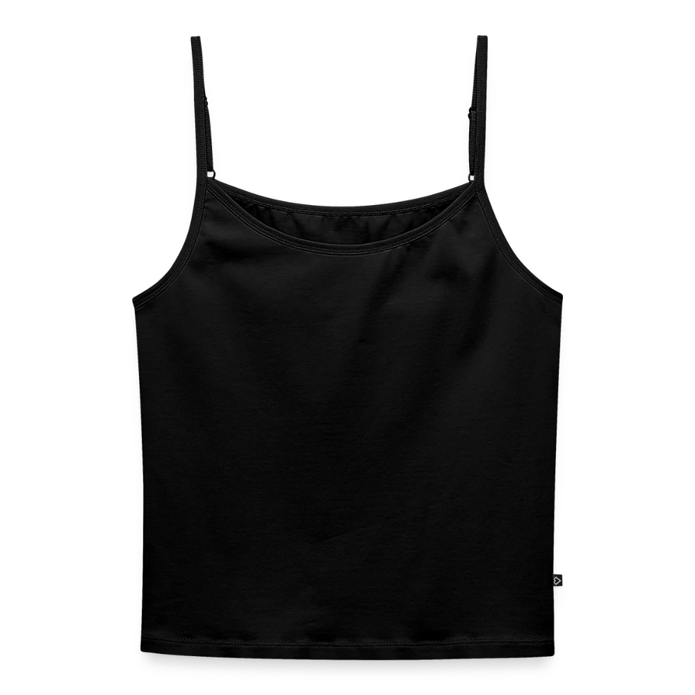 Frauen Spaghetti Tank Top Bio-Baumwolle Vorderansicht