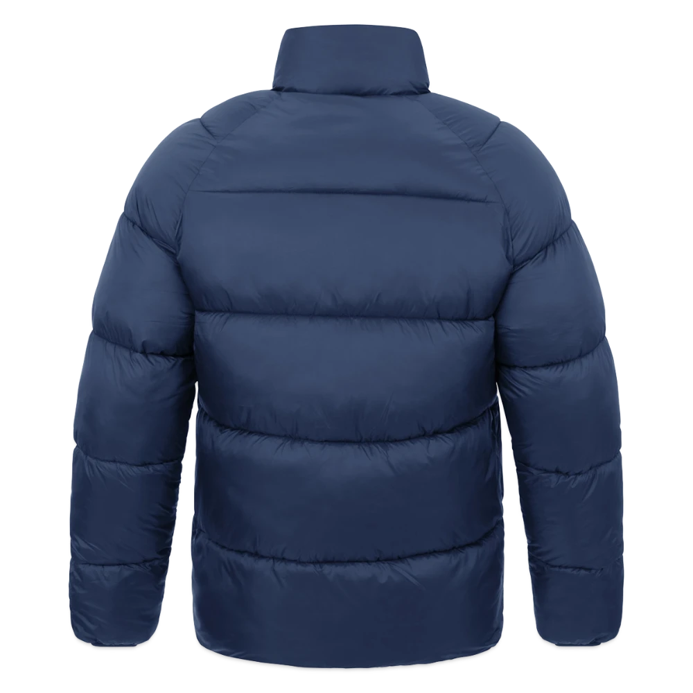 Jako Puffy Steppjacke Rückansicht mit ruhiger Druckfläche