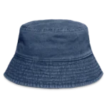 Vintage Bucket Hat aus gewaschener Baumwolle Frontansicht