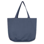 Vintage-Washed Shopper aus recycelter Baumwolle, Vorderansicht mit Druckfläche