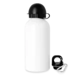 Trinkflasche seitlich mit eingehängtem Karabiner