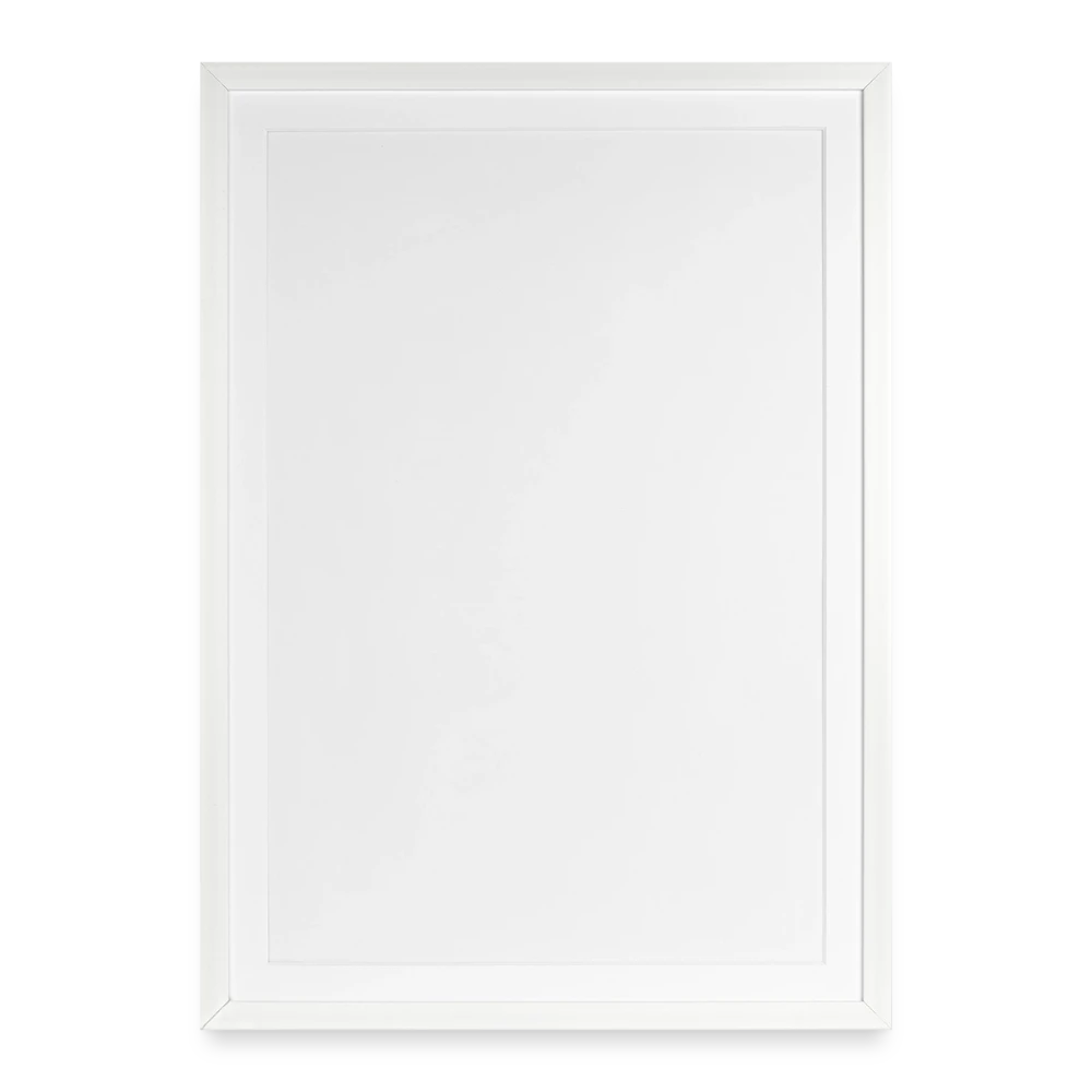 Gerahmtes Poster 49 × 69 cm mit Passepartout und Plexiglasfront