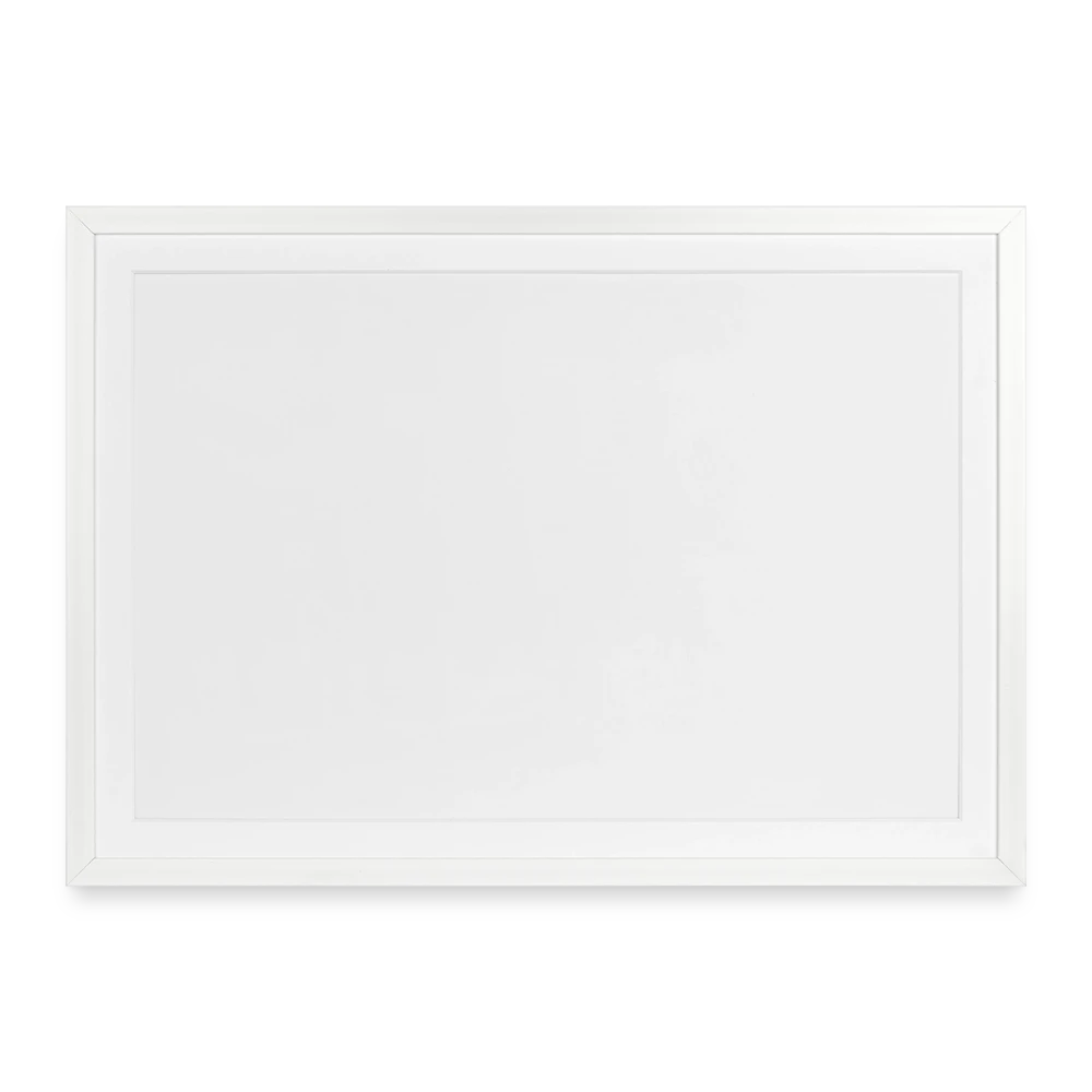 Gerahmtes Poster 69 × 49 cm im Querformat mit Passepartout und Plexiglas-Front