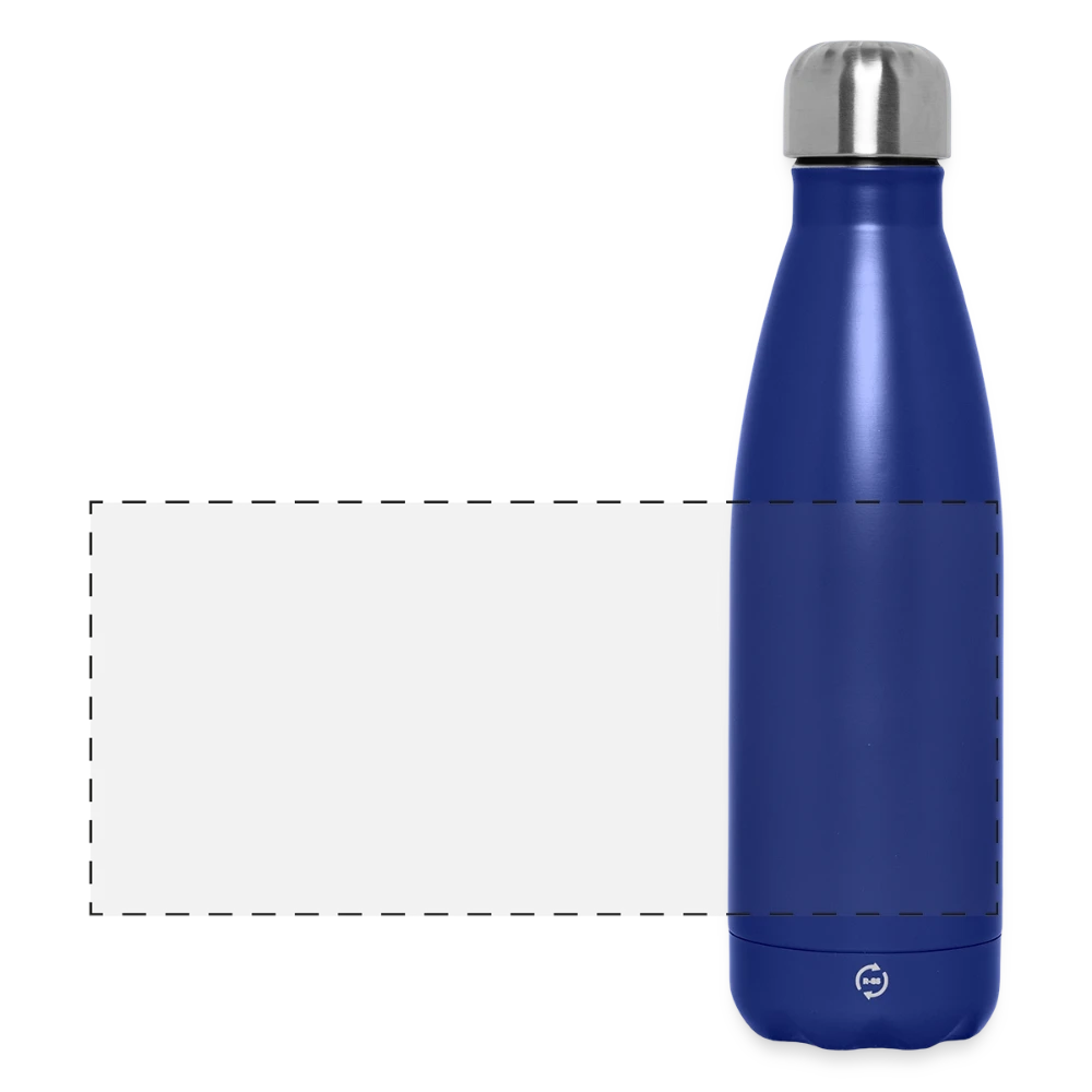 Panorama Isolierflasche 500 ml aus recyceltem Edelstahl, Frontansicht