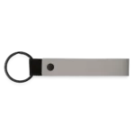 Matte PU Schlüsselanhänger in 18 × 3 cm mit grosser Handschlaufe, Vorderseite