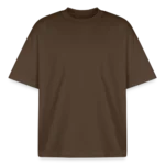 Boxy Heavyweight Unisex Organic T-Shirt von Stanley/Stella – Frontansicht mit überschnittenen Schultern
