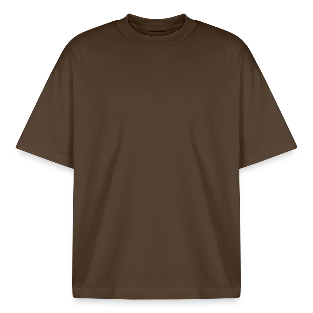 Boxy Heavyweight Unisex Organic T-Shirt von Stanley/Stella – Frontansicht mit überschnittenen Schultern