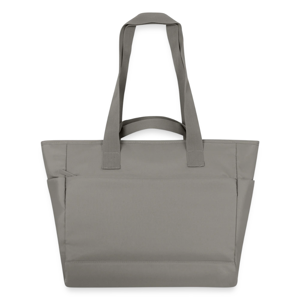 Wasserabweisende Padded Bag von BagBase Frontansicht mit Reissverschluss und Tragegriff