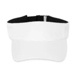 Recyceltes Visor Cap mit gebogenem Schirm von vorne