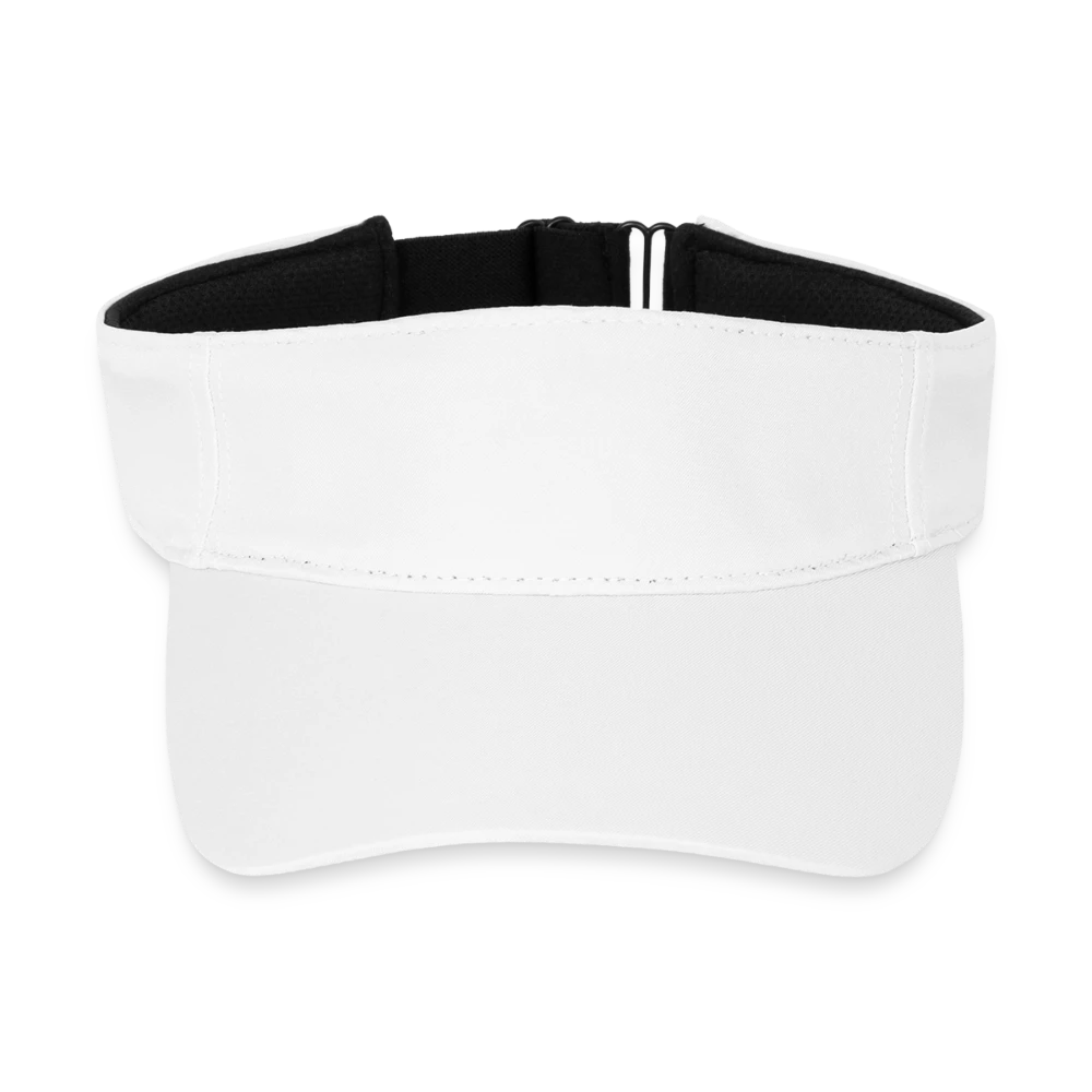 Recyceltes Visor Cap mit gebogenem Schirm von vorne