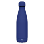 Matte Panorama Thermosflasche 500 ml aus recyceltem Edelstahl, Frontansicht mit Druckfläche