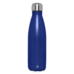 Thermosflasche 500 ml aus recyceltem Edelstahl, Vorderansicht mit Druckfläche