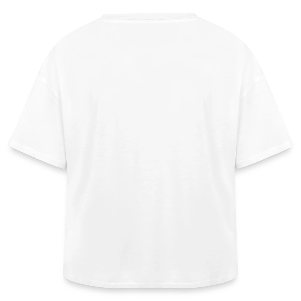 Rückansicht des Modal Cotton T-Shirts mit verlängertem Rückenteil