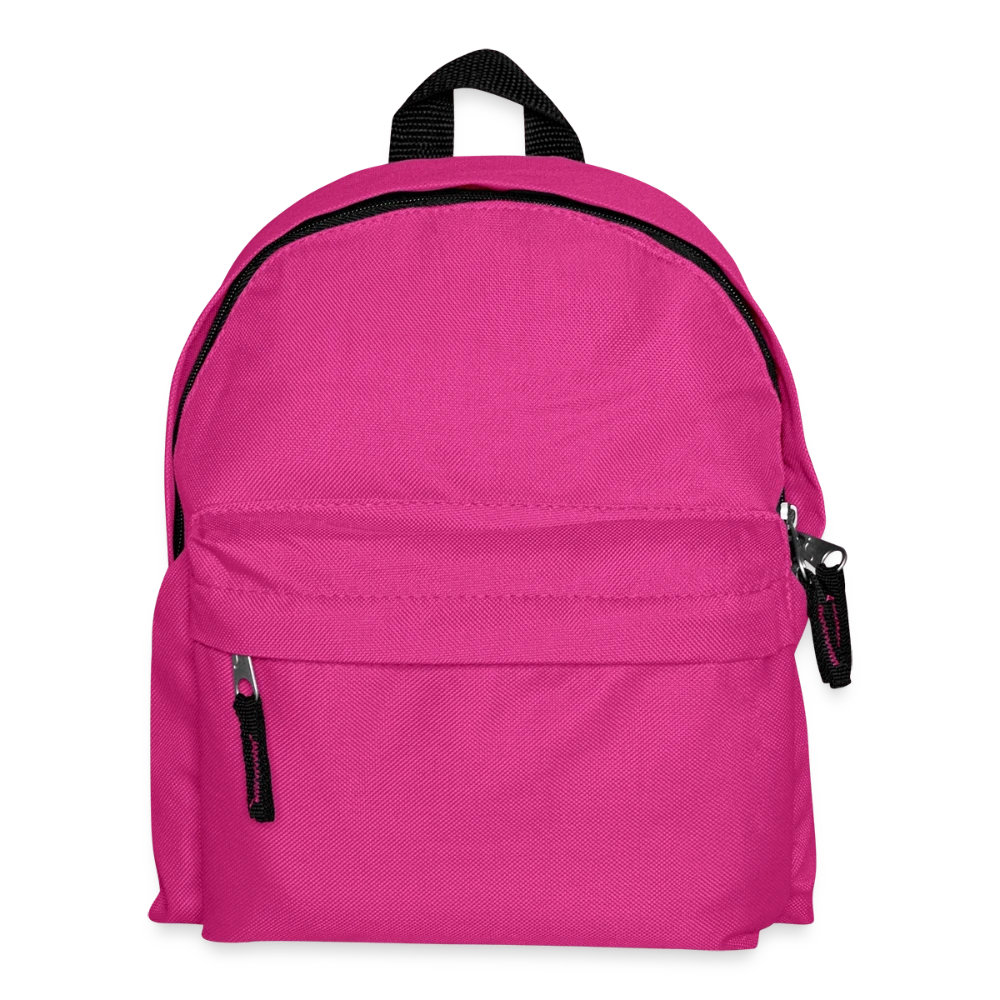 Kinder Rucksack SOL'S Vorderansicht mit aufgesetzter Reissverschlusstasche